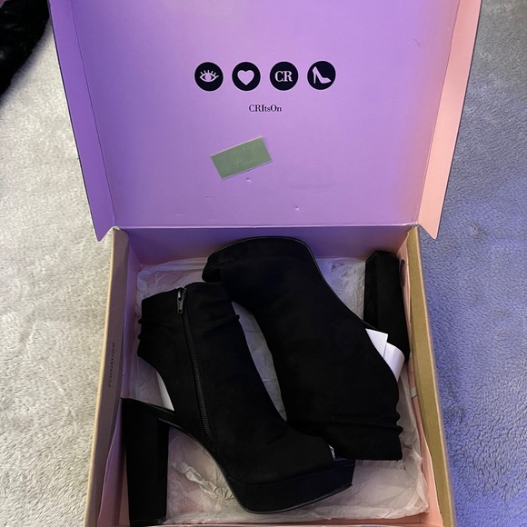 Charlotte Russe open toe heels - Picture 2 of 5